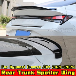 Aileron de coffre arrière, Aileron de toit arrière, Kit carrosserie compatible avec Hyundai Elantra JDM 2021-2024, Accessoires automobiles - Product Image 4