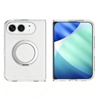 Étui pliable pour iPhone Duo avec protection de la charnière, anti-traces de doigts, protection de l'appareil photo, résistant aux rayures, découpes précises