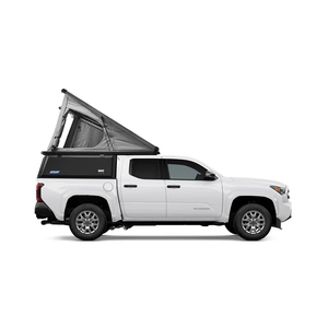 Camper de tamaño medio ligero Camper <span class=keywords><strong>Pick</strong></span>-<span class=keywords><strong>Up</strong></span> Canopy Wedge Camper con tapa de cama Tienda para acampar al aire libre Remolques de viaje - Product Image 1