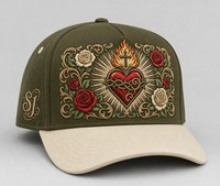 Casquette de baseball personnalisée style Old English, 5 panneaux, visière incurvée, style Dad Hat, streetwear urbain West Coast, vente en gros, faible MOQ