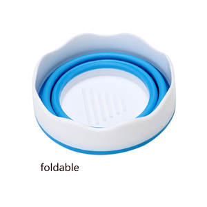 Bview nghệ thuật sơn bàn chải sạch rửa chén Silicone ngoài trời Xô gấp Cốc làm sạch sơn công cụ - Product Image 5