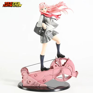 HESPER 28CM chérie dans l'uniforme Franxx 02 PVC Anime figurine jouet poupée interactive et collectionneurs - Product Image 1