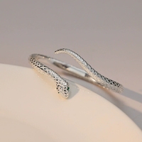 Bracelet Serpent en Argent Sterling 925 FY-SL39 pour Femme, Bijou Tendance, Cadeau, Accessoire en Argent, Vente en Gros