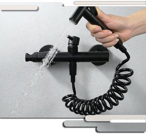 Accesorios de Baño de Diseño Moderno, Bidé Flexible Portátil, <span class=keywords><strong>Manguera</strong></span> de <span class=keywords><strong>Ducha</strong></span> de Plástico para Inodoro, para Línea Telefónica, para Uso Doméstico - Product Image 6