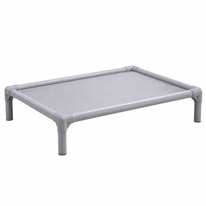 Lit pour chien robuste et facile à nettoyer pour l'élevage vétérinaire, fournitures professionnelles pour chenil commercial, lit surélevé en maille PVC pour chenil - Product Image 1