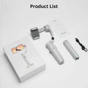 M1 手机稳定器手持云台 <span class=keywords><strong>3</strong></span>- 智能防抖，用于跟拍，带灯光拍照支架 中国 - Product Image 5