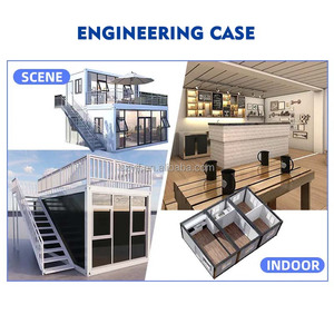 Casa Prefabbricata in Container dal Design Moderno, Economica e di Lusso, Completamente Arredata con Garanzia di 1 Anno per Uso Commerciale e Caffetteria - Product Image 2