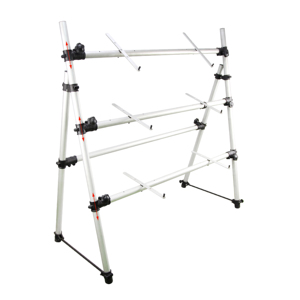 Support de clavier DJ à 3 niveaux CNBear K-709 entièrement réglable en hauteur, en aluminium anodisé et en plastique, fabriqué à Taïwan - Product Image 5