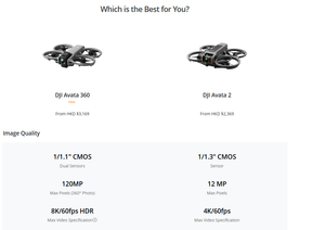 <span class=keywords><strong>Dron</strong></span> Cuatricóptero Profesional <span class=keywords><strong>Avata</strong></span> 360 Motion Fly More Combo con Evitación de Obstáculos Omnidireccional FPV - Product Image 2