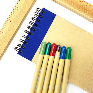 2 in 1 Multifunctional Natural <b>Rolling</b> <b>Paper</b> Ball Pen Recyclable Sustainable Use Eco Friendly Custom Pen - Product Image 2