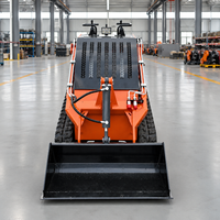 Mini-chargeuse compacte sur chenilles, moteur Kubota, CE EPA EURO5, pour ferme et jardin, directement de l'usine