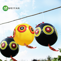Ballon de plage extérieur en PVC réfléchissant pour oiseaux