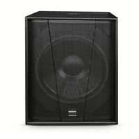Bekboes S18+ Caisson de basses passif de 18 pouces, enceintes DJ, performance scénique, équipement audio professionnel