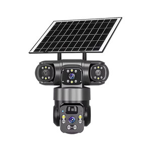 <span class=keywords><strong>4G</strong></span>/<span class=keywords><strong>Wifi</strong></span> <span class=keywords><strong>Camera</strong></span> V380 Pro 12mp 3-lens 3-scherm Bewegingsdetectie PTZ 360° Automatische Tracking Beveiligingscamera's Zonnepanelen CCTV OEM <span class=keywords><strong>Camera</strong></span> - Product Image 1