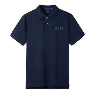 <span class=keywords><strong>Polo</strong></span> MUTIAN da Uomo di <span class=keywords><strong>Marca</strong></span> Alta Qualità Firmata Casual in Puro Cotone con Orso Ricamato Traspirante a Manica Corta #RL-008 - Product Image 2