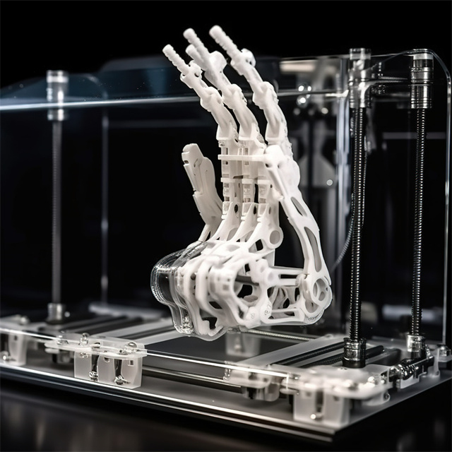 Industrial Energy Efficient Precision Micro Robotic Arm 3D Printing for Electronics Assembly