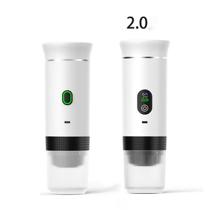 Máquina de café espresso portátil con certificación CE, Mini cafetera autocalentable, batería/carga USB, viaje en coche al aire libre, 20 bares de café - Product Image 4