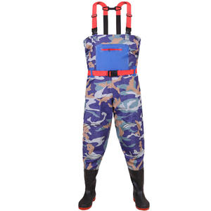 Penjualan terlaris wader memancing dengan sepatu bot bernapas dan tahan air nilon pvc terbang memancing berburu wader dada untuk pria grosir - Product Image 3