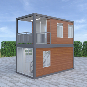 Conteneurs de maison économiques 3 en 1 aux Philippines, mini-maison habitable en conteneur avec salle de bain, maison en conteneur préfabriquée pour <span class=keywords><strong>garage</strong></span> - Product Image 1