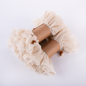 Produits d'hygiène et de soin de la peau, éponge de <span class=keywords><strong>douche</strong></span> en maille de Sisal, rose, Beige chaud, motif <span class=keywords><strong>fleur</strong></span> de bain, écologique - Product Image 3