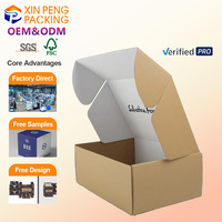 Boîte cadeau classique OEM XP 2026, emballage pliable avec ruban, pour mariage, anniversaire, emballage personnalisé, boîte cadeau en papier kraft