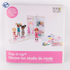 Hot Sale 3D Puzzle DIY Toy Educacional Cartoon Paper Toy para crianças exportadas - Product Image 2