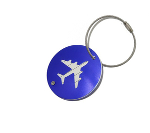 Xinrunjin ป้ายติดกระเป๋าแอร์บัสรูปลูกเรือของขวัญพนักงานต้อนรับบนเครื่องบินอลูมิเนียมอัลลอยบัตรผ่านขึ้นเครื่อง - Product Image 6