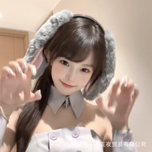 ที่คาดผมหูกระต่ายน่ารักแบบใหม่ ที่คาดผมตุ๊กตาการ์ตูนสำหรับถ่ายรูปในสวนสนุก เครื่องประดับผมสำหรับผู้หญิงสำหรับเล่นบทบาทสมมติ - Product Image 2