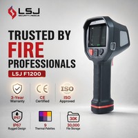 Caméra à imagerie thermique portable pour la lutte contre les incendies TIC pour les pompiers Cartographie de la chaleur en temps réel et localisation des victimes