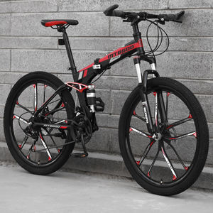 Bicicletas Plegables Personalizadas con Marco de Acero, 21 Velocidades, Frenos de Disco, Ruedas de 26 Pulgadas, Asiento Ajustable para Adultos/Estudiantes (Urbano) - Product Image 5