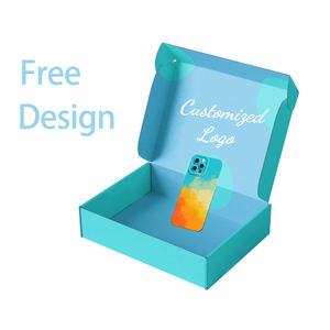 الشاحن صندوق متموج صناديق الشحن للشركات الصغيرة التعبئة مجاني صندوق الأظرف البريدية التعبئة والتغليف مع شعار - Product Image 2