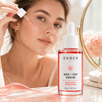 Sérum raffermissant EKBER NAD Plus EGF, soin anti-âge, soutien de l'élasticité, hydratation profonde, renouvellement de la peau, soin du visage, sérum pour le soin de la peau