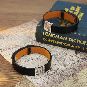 <span class=keywords><strong>Pulsera</strong></span> de Plata 925 Negra Antigua de Estilo Rock para <span class=keywords><strong>Hombre</strong></span>, <span class=keywords><strong>Pulsera</strong></span> Vintage Misteriosa con Cuerda, Ideal para Fiestas, a Bajo Precio - Product Image 2