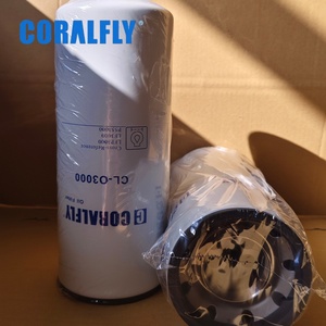 อะไหล่ตัวกรองเครื่องยนต์ดีเซลรถบรรทุกตัวกรองน้ำมัน LF3349 LF3000 LF3345 LF3306 LF3325 - Product Image 1