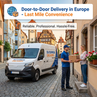 Agent de transport de fret porte-à-porte, service logistique DDP FCL LCL de Chine vers l'Europe, l'Amérique et le Brésil