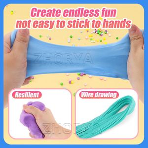Zhorya Kit de Slime de Cristal DIY, No Pegajoso, Colorido, Juguetes de Arcilla, Slime Esponjoso para Niños - Product Image 4