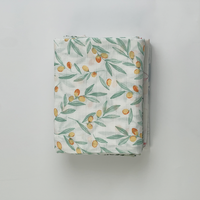 Couverture en mousseline de coton biologique personnalisée, douce et respirante, pour bébé, couverture de réception, couverture de bébé nouveau-né, couvertures de luxe pour bébé, literie