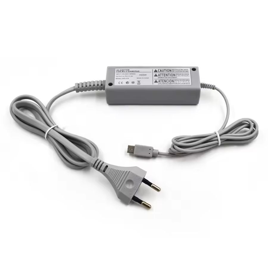 Gray EU Adapter With Package