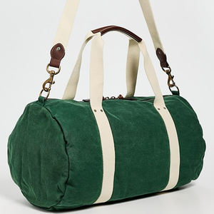 Bolsa de lona de algodón de lona grande con asa deportiva plegable DIY personalizada Unisex con correa ajustable bolsa de almacenamiento de viaje - Product Image 5