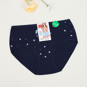 UOKIN Bragas de Moda para Mujer, Estilo Abuela, Cintura Alta, Sexy, Lindas, con Estampado Floral, Ropa Interior para Mujeres Gorditas, Talla XXXL - Product Image 4