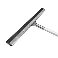 Squeegee à long manche en acier inoxydable et EVA durable et écologique de 22 pouces avec cadre en aluminium pour un nettoyage efficace des sols par Goodman