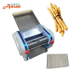 small type fried dough stick breadstick cutting forming machine grissini pretzel stick salty stick baguette making machine