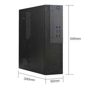 Gabinete de PC HTPC Pequeno UX02 Horizontal, Suporta Placa-Mãe <span class=keywords><strong>MATX</strong></span>/ITX, Placa Gráfica de Meio Perfil e Fonte 1U FLEX - Product Image 3