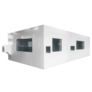 Diseño de sala limpia ensamblada modular Proyecto de taller de limpieza de alimentos Sala limpia modular prefabricada con salida de aire de alta eficiencia - Product Image 3