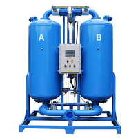 Sécheur d'air à adsorption micro-chauffée à point de rosée bas, prix compétitif, fabricant professionnel pour compresseurs industriels de boissons