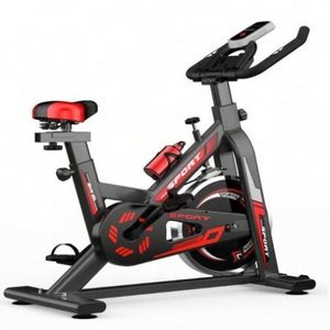 Vélo de spinning intelligent de haute qualité unisexe avec écran LCD, résistance en feutre de laine et cadre en acier pour utilisation en salle de sport à domicile - Product Image 6