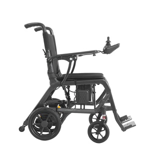 Fauteuil roulant électrique en fibre de carbone - Compact et pliable avec siège réglable et pneus antidérapants - Product Image 3