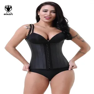 Étape 3 Fajas Colombie taille Plus À 6x Shapewear Cincher Tondeuse Corset Corps Shaper latex taille formateur gilet bretelles réglables