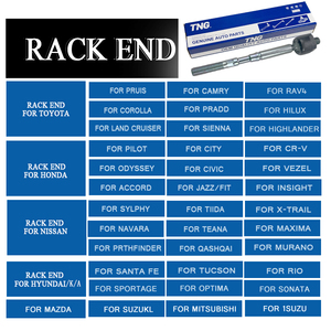 نهاية الرف  توجيه TNG 45503-09340 لسيارة تويوتا هايلكس KUN25 GGN25 فورتشنر - Product Image 3