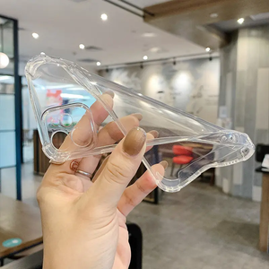 لهاتف <span class=keywords><strong>iphone</strong></span> 17 16 Pro Max كيس هواء شفاف مقاوم للصدمات لهاتف S25 S26 ultra xiaomi tecno - Product Image 6